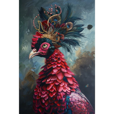 Bird Abstract Canvas